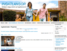 Tablet Screenshot of ingatlansor.hu